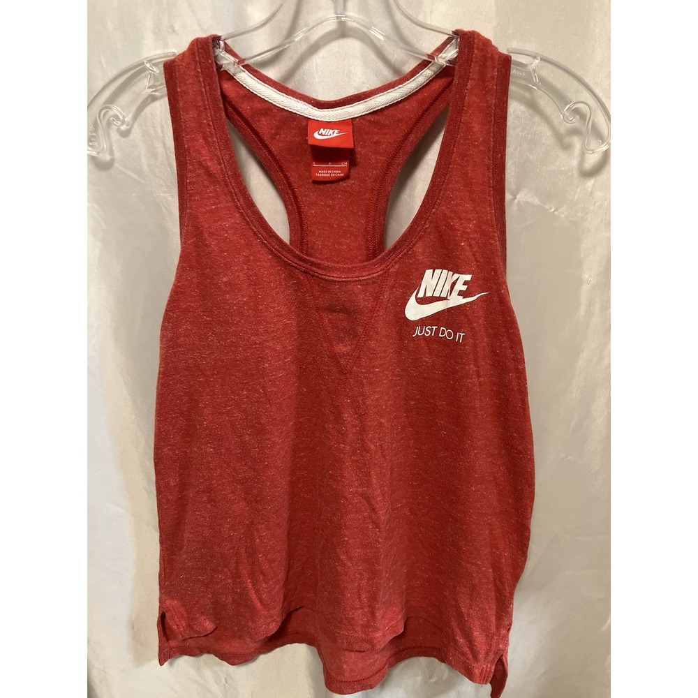 NIKE JUST DO IT 2016 ORIGINAL WOMEN CASUAL TANKTOP  SHIRT JERSEY SIZE S ORGANIC